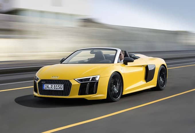 Audi présente une R8 Spyder qui rivalise avec le coupé R8