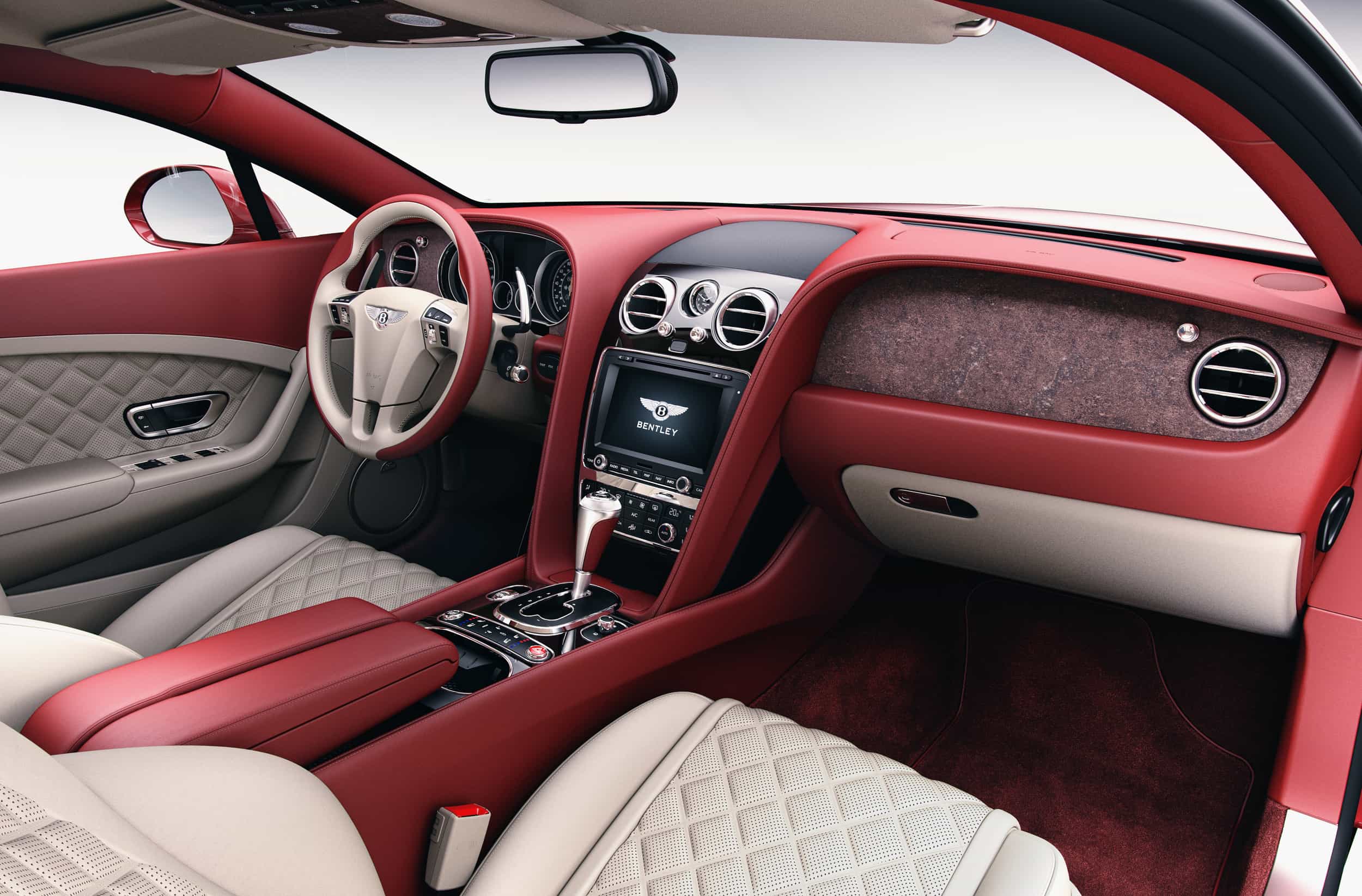 Bentley propose une personnalisation de l’habitacle en… pierre