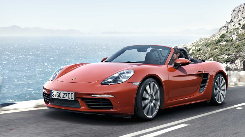 La Porsche Boxster adopte un bloc 4-cylindres et devient la 718 Boxster au passage 2