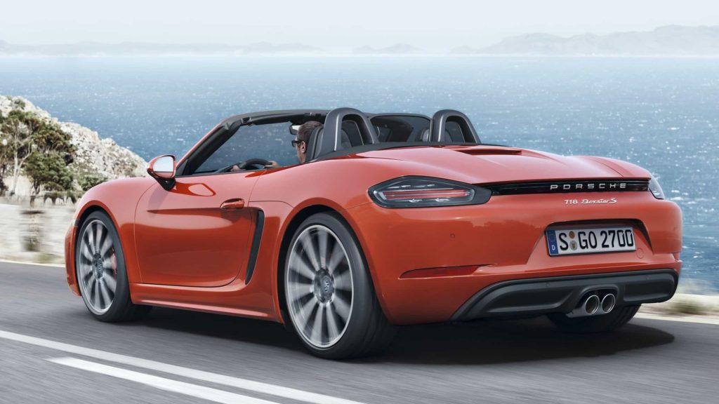 La Porsche Boxster adopte un bloc 4-cylindres et devient la 718 Boxster au passage 4