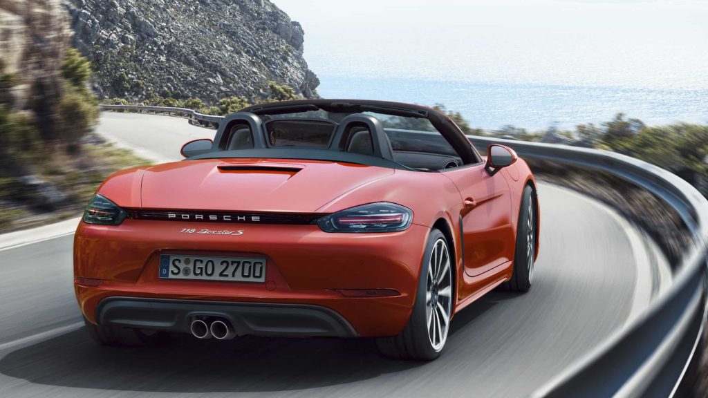 La Porsche Boxster adopte un bloc 4-cylindres et devient la 718 Boxster au passage 6