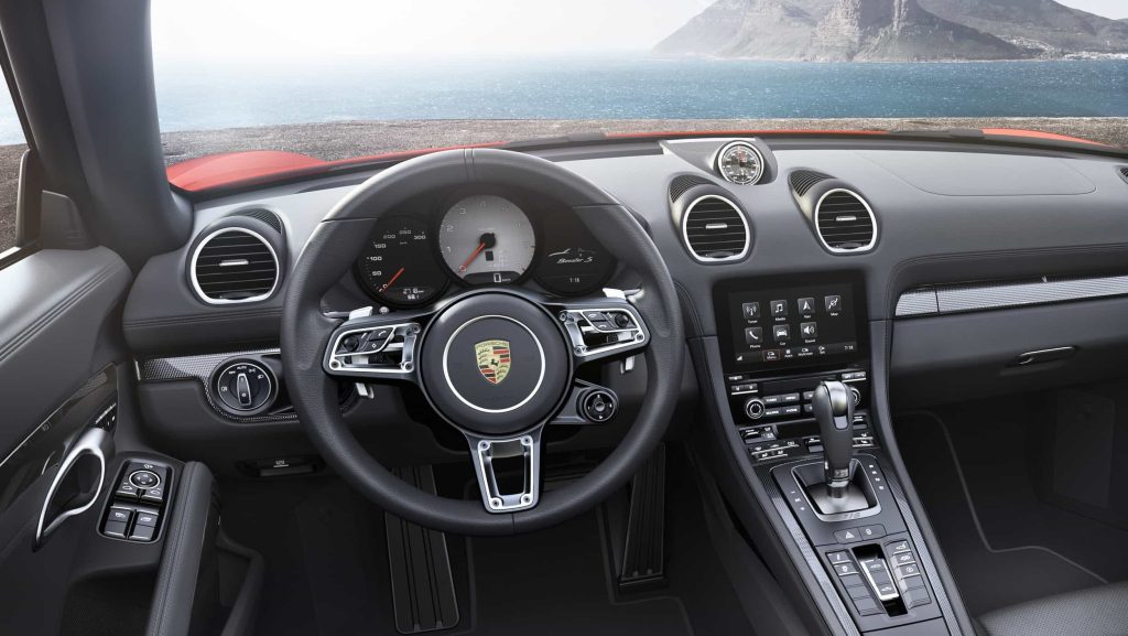 La Porsche Boxster adopte un bloc 4-cylindres et devient la 718 Boxster au passage 7
