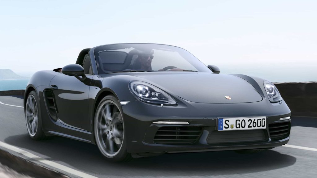 La Porsche Boxster adopte un bloc 4-cylindres et devient la 718 Boxster au passage 9