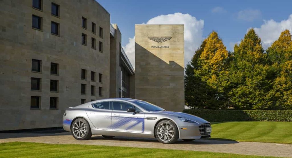 Avec la RapidE, Aston Martin compte aussi proposer une voiture électrique