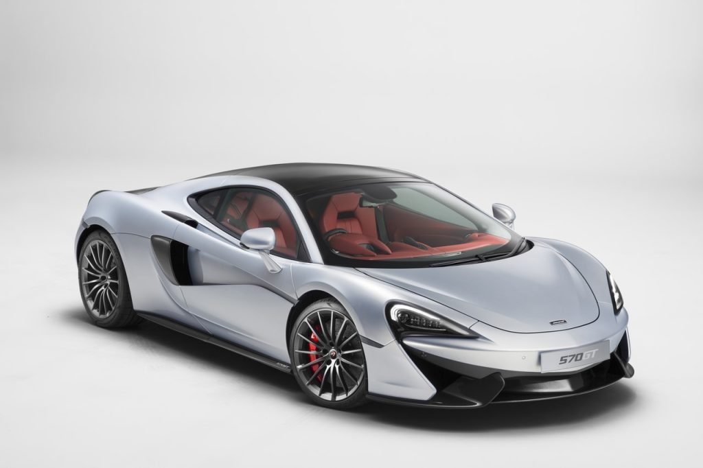 La McLaren 570GT se différencie avec son espace bagage