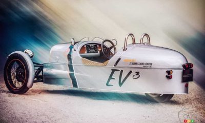 La Morgan EV3 électrique de sera présentée à Genève