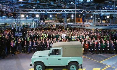La production de la Land Rover Defender s'arrête définitivement ce vendredi