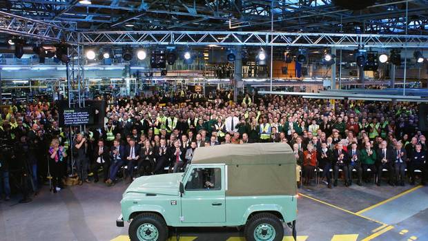 La production de la Land Rover Defender s'arrête définitivement ce vendredi