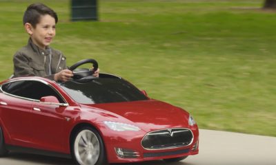 Les enfants vont aussi pouvoir conduire une Tesla Model S… à leur taille
