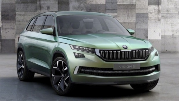 Le concept Skoda Vision S est présenté en hybride