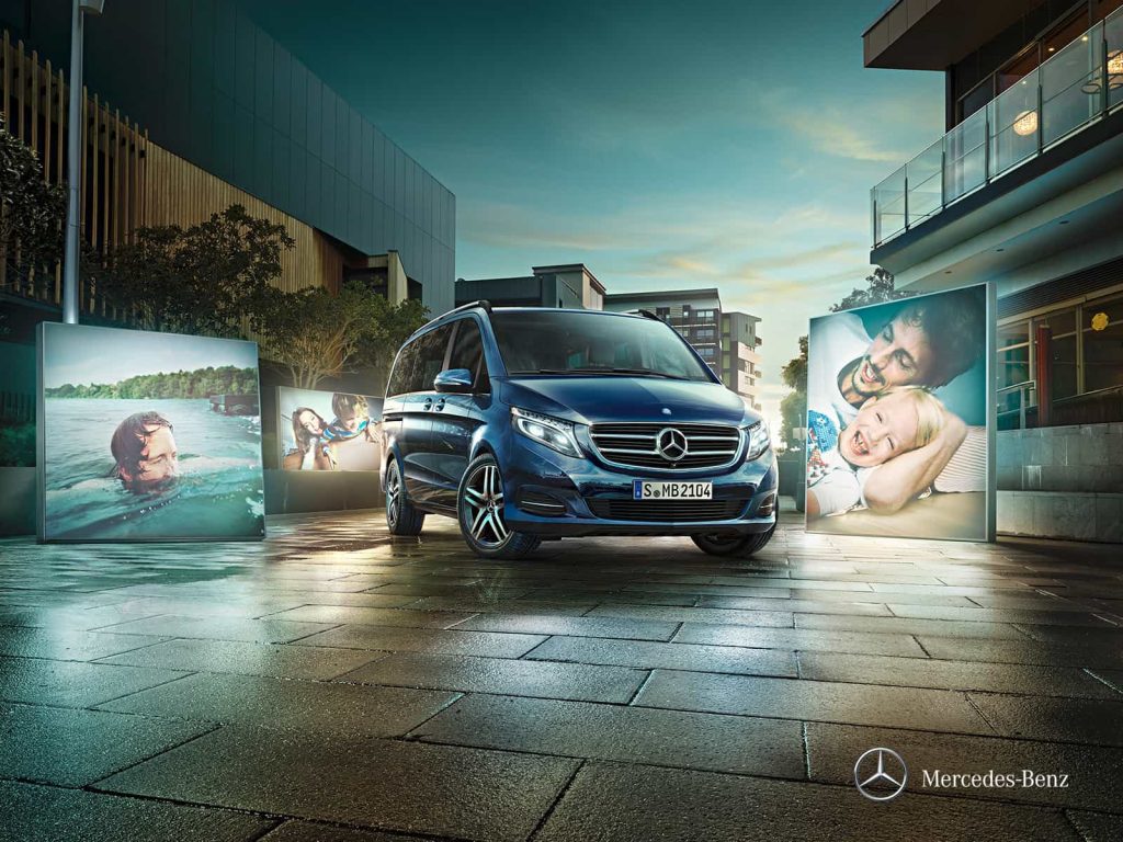 Mercedes Classe V Exclusive : une finition haut de gamme pour le grand véhicule familial de Mercedes 6