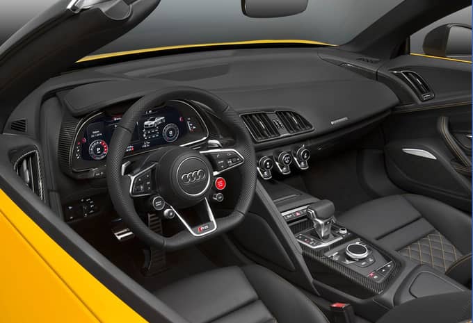 Audi présente une R8 Spyder qui rivalise avec le coupé R8 9