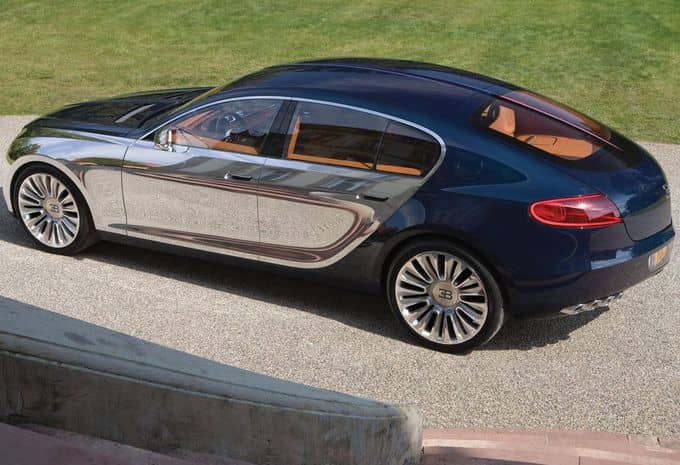 Avec une limousine 4 portes, le concept Galibier revient sous le feu des projecteurs chez Bugatti