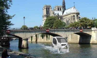 Paris veut tester le Sea Bubble, un véhicule qui « vole » sur l’eau