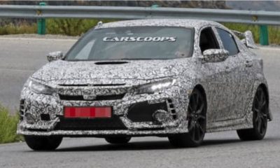 C’est en Espagne que la nouvelle Honda Civic Type R a été surprise