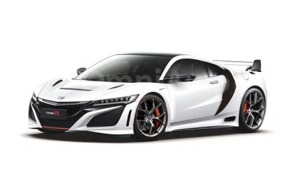 Faute d’informations officielles, des vues d’artistes montrent ce que pourrait être la Honda NSX-R