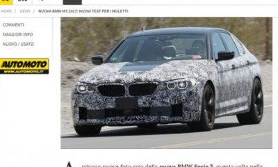 Plus de 600 ch, c’est ce que préparerait BMW pour la future M5