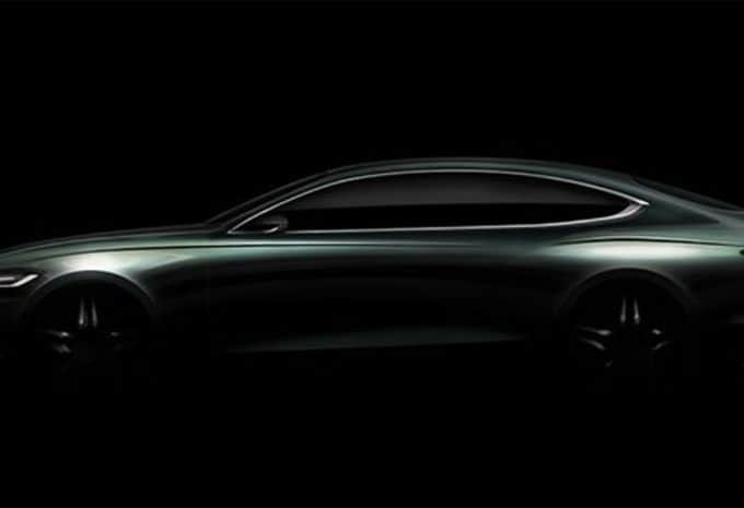 Un croquis pour donner une idée de la 6e génération de la Hyundai Grandeur