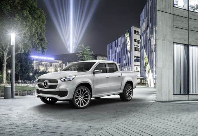 Le futur pick-up de Mercedes s’appellera le Classe X