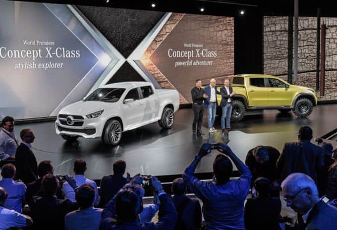 Le futur pick-up de Mercedes s’appellera le Classe X