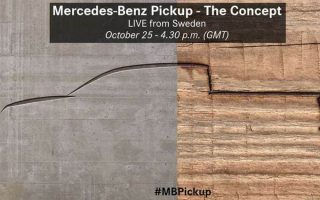 Mercedes va présenter un pick-up, les invitations sont lancées